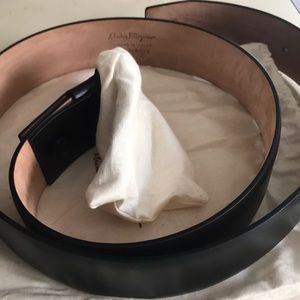 Salvatore Ferragamo Double Giancini Belt size 34